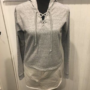 Garage Heater Gray Hoodie XS